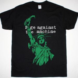 RAGE AGAINST THE MACHINE LIBERTY NEW BLACK T-SHIRT