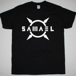SAMAEL LOGO NEW BLACK T-SHIRT