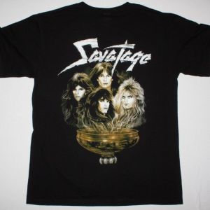 SAVATAGE HALL OF THE MOUNTAIN KING NEW BLACK T-SHIRT