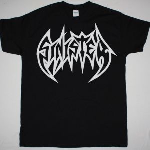 SINISTER LOGO NEW BLACK T-SHIRT