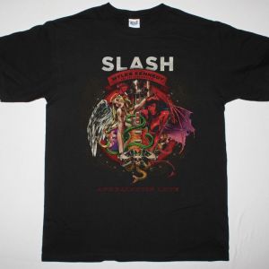 SLASH FEAT. MYLES KENNEDY AND THE CONSPIRATORS APOCALYPTIC LOVE NEW BLACK T-SHIRT
