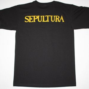 SEPULTURA BENEATH THE REMAINS'89  NEW BLACK T-SHIRT