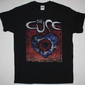 THE CURE FRIDAY I'M IN LOVE NEW BLACK T SHIRT