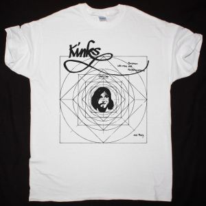 THE KINKS LOLA VERSUS POWERMAN AND THE MONEYGROUND NEW WHITE T SHIRT