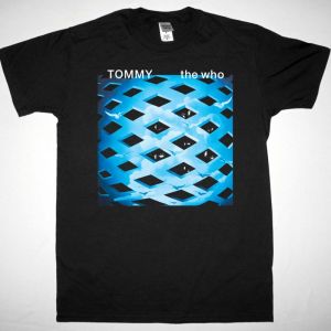 THE WHO TOMMY 1969 NEW BLACK T SHIRT