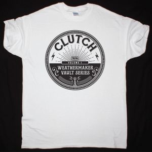 CLUTCH WEATHERMAKER VAULT SERIES VOL 1 NEW WHITE T-SHIRT
