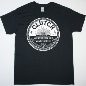 CLUTCH WEATHERMAKER VAULT SERIES VOL 1 NEW BLACK T-SHIRT