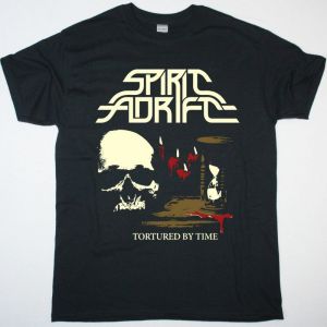 SPIRIT ADRIFT TORTURED BY TIME NEW BLACK T-SHIRT