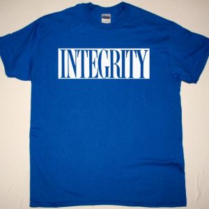 INTEGRITY BAT NEW BLUE T SHIRT