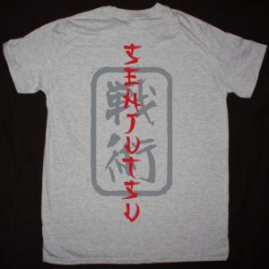 IRON MAIDEN EDDIE SAMURAI  NEW SPORT GREY T SHIRT