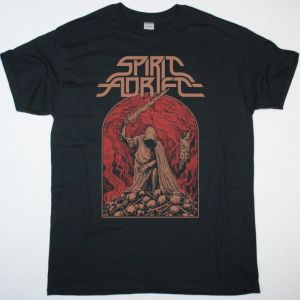 SPIRIT ADRIFT KNIGHT NEW BLACK T-SHIRT