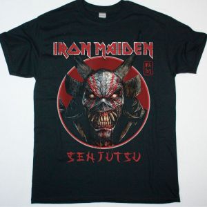 IRON MAIDEN EDDIE SENJUTSU NEW BLACK T SHIRT
