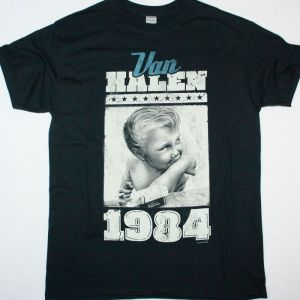 VAN HALEN 1984 NEW BLACK T SHIRT