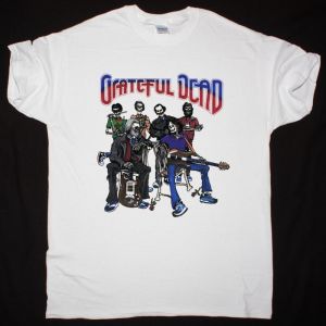 GRATEFUL DEAD TOUR 1987 NEW WHITE T SHIRT