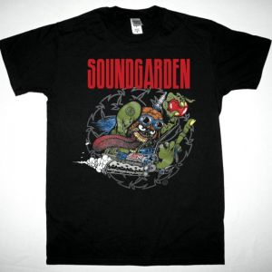 SOUNDGARDEN US 1991 TOUR NEW BLACK T SHIRT