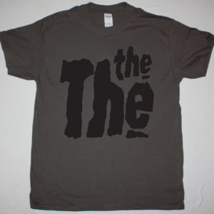 THE THE LOGO NEW GREY T SHIRT