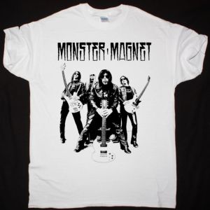 MONSTER MAGNET BAND NEW WHITE T-SHIRT