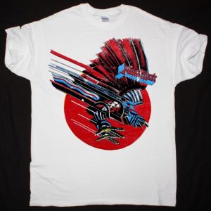 JUDAS PRIEST SCREAMING FOR VENGEANCE  NEW WHITE T-SHIRT