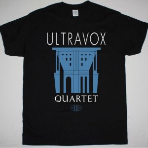 ULTRAVOX QUARTET NEW BLACK T SHIRT