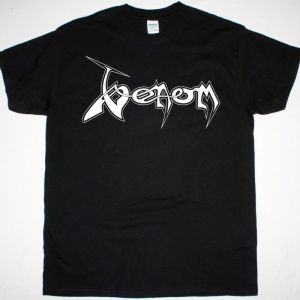 VENOM LOGO NEW BLACK T-SHIRT
