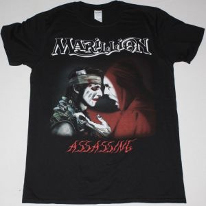 MARILLION ASSASSING NEW BLACK T-SHIRT