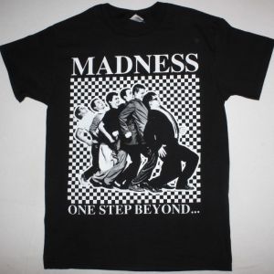 MADNESS ONE STEP BEYOND BLACK T SHIRT