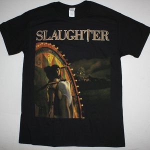 SLAUGHTER STICK IT TO YA NEW BLACK T-SHIRT