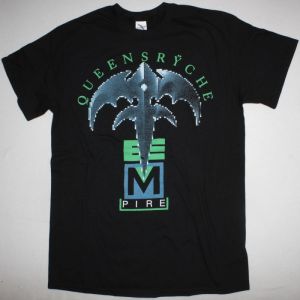 QUEENSRYCHE EMPIRE NEW BLACK T-SHIRT