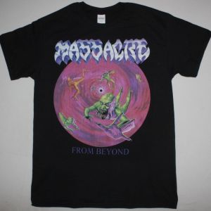 MASSACRE FROM BEYOND NEW BLACK T-SHIRT