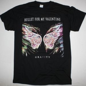 BULLET FOR MY VALENTINE GRAVITY NEW BLACK T SHIRT