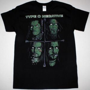 TYPE O NEGATIVE NEGAMEISTOUR NEW BLACK T-SHIRT