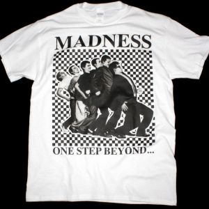 MADNESS ONE STEP BEYOND WHITE T SHIRT