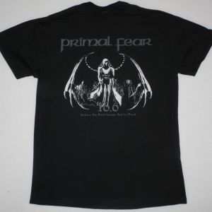 PRIMAL FEAR 16.6 (BEFORE THE DEVIL KNOWS YOU'RE DEAD) NEW BLACK T-SHIRT