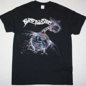 BLIND ILLUSION THE SANE ASYLUM NEW BLACK T-SHIRT