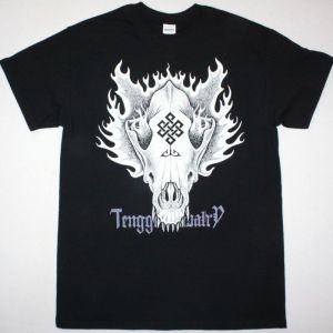 TENGGER CAVALRY BLOOD SACRIFICE SHAMAN NEW BLACK T-SHIRT