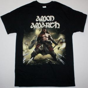 AMON AMARTH BERSERKER NEW BLACK T-SHIRT
