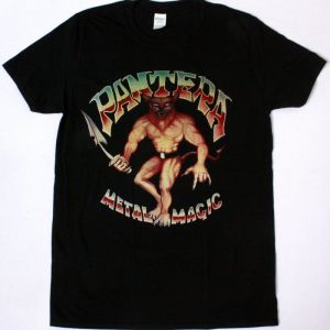 PANTERA METAL MAGIC NEW BLACK T-SHIRT