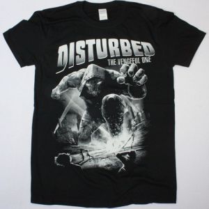 DISTURBED THE VENGEFUL ONE NEW BLACK T-SHIRT