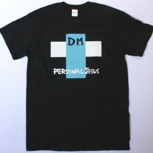 DEPECHE MODE PERSONAL JESUS NEW BLACK T-SHIRT
