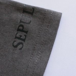 SEPULTURA LOGO GREY NEW GREY CHARCOAL T-SHIRT