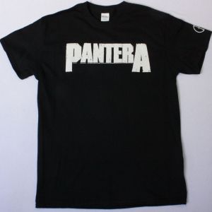 PANTERA LOGO CFH NEW BLACK T-SHIRT