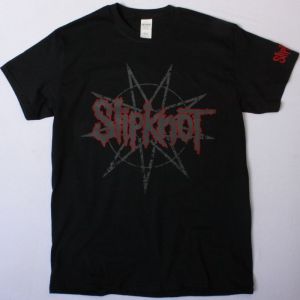 SLIPKNOT LOGO NEW BLACK T-SHIRT