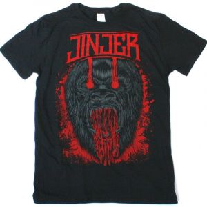 JINJER APE NEW BLACK T-SHIRT