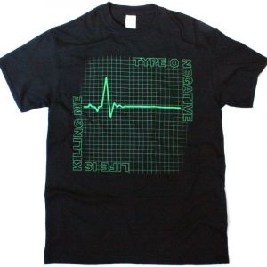 TYPE O NEGATIVE LIFE IS KILLING ME NEW BLACK T-SHIRT