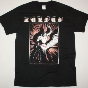 KANSAS POWER BLACK T-SHIRT