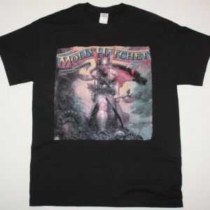 MOLLY HATCHET FLIRTIN WITH DISASTER 1979 NEW BLACK T SHIRT