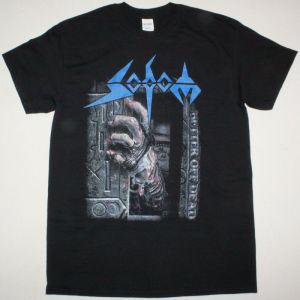 SODOM BETTER OFF DEAD 1990 NEW BLACK T-SHIRT