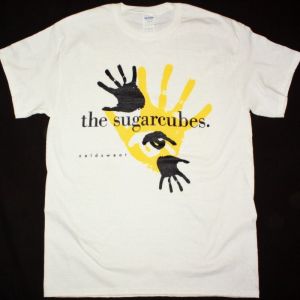 THE SUGARCUBES COLDSWEAT NEW WHITE T SHIRT