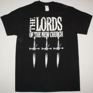 THE LORDS OF THE NEW CHURCH SWORD NEW BLACK T SHIRT