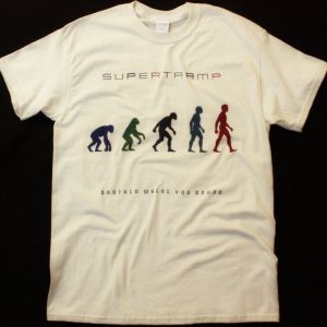 SUPERTRAMP BROTHER WHERE YOU BOUND NEW NATURAL T-SHIRT